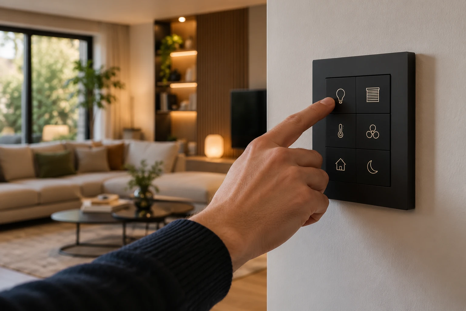 Une commande domotique à la maison
